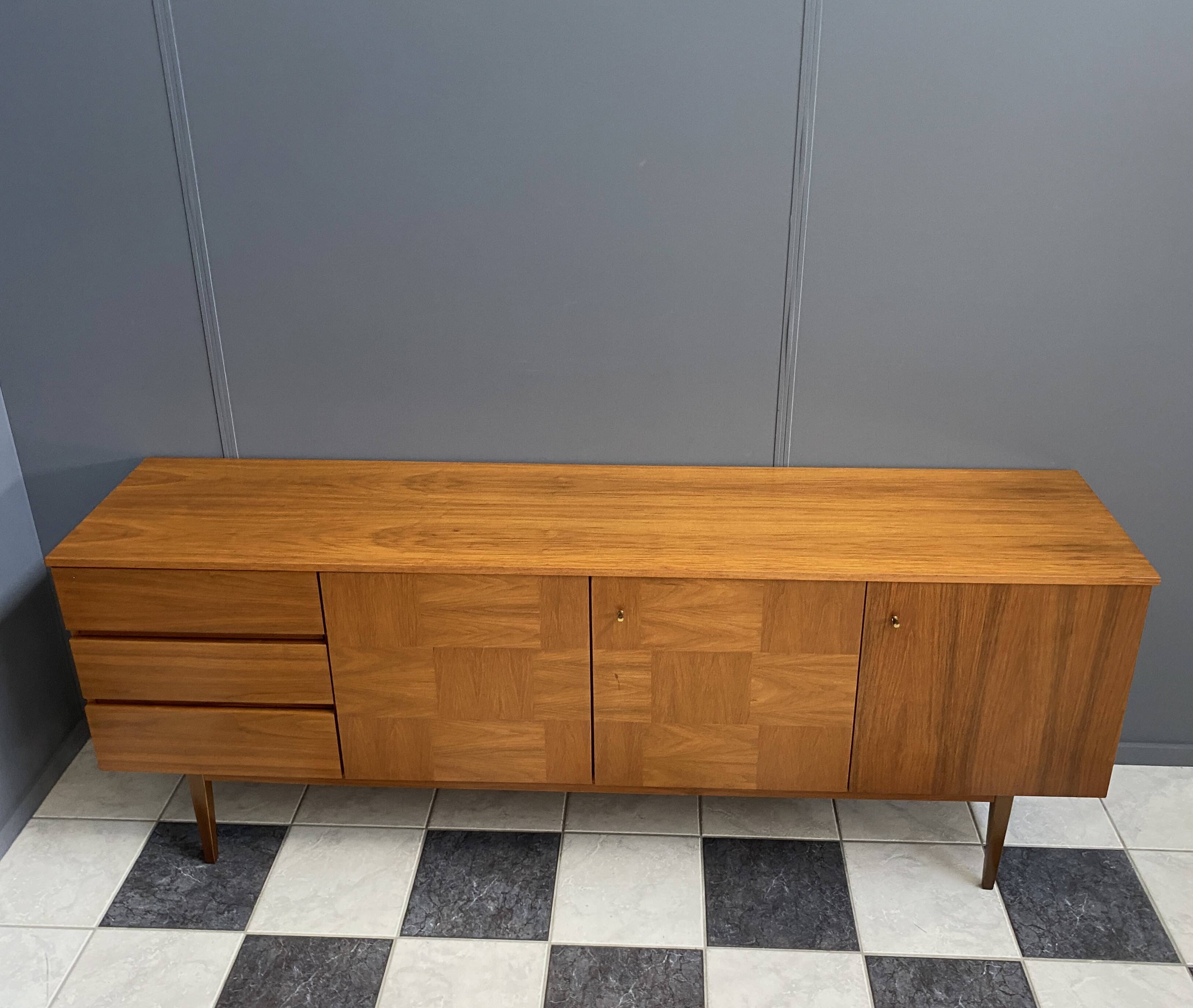 Large sideboard in rosewood 1960s