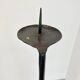 Large brutalist bronze candleholder by Manfred Bergmeister, Germany, 1970s