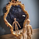 Gilded mirror worked 33x58cm