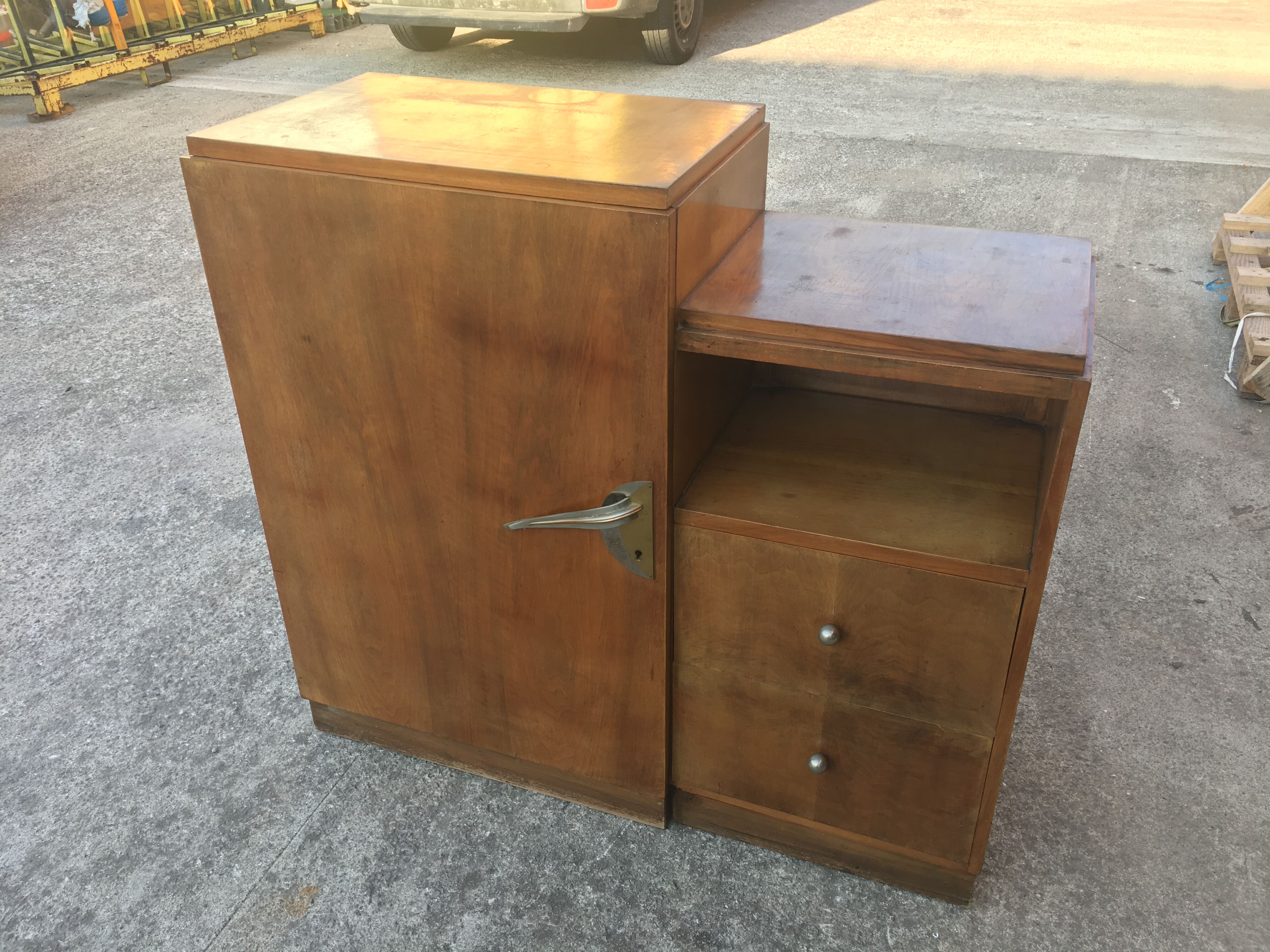 Art Deco asymmetric furniture