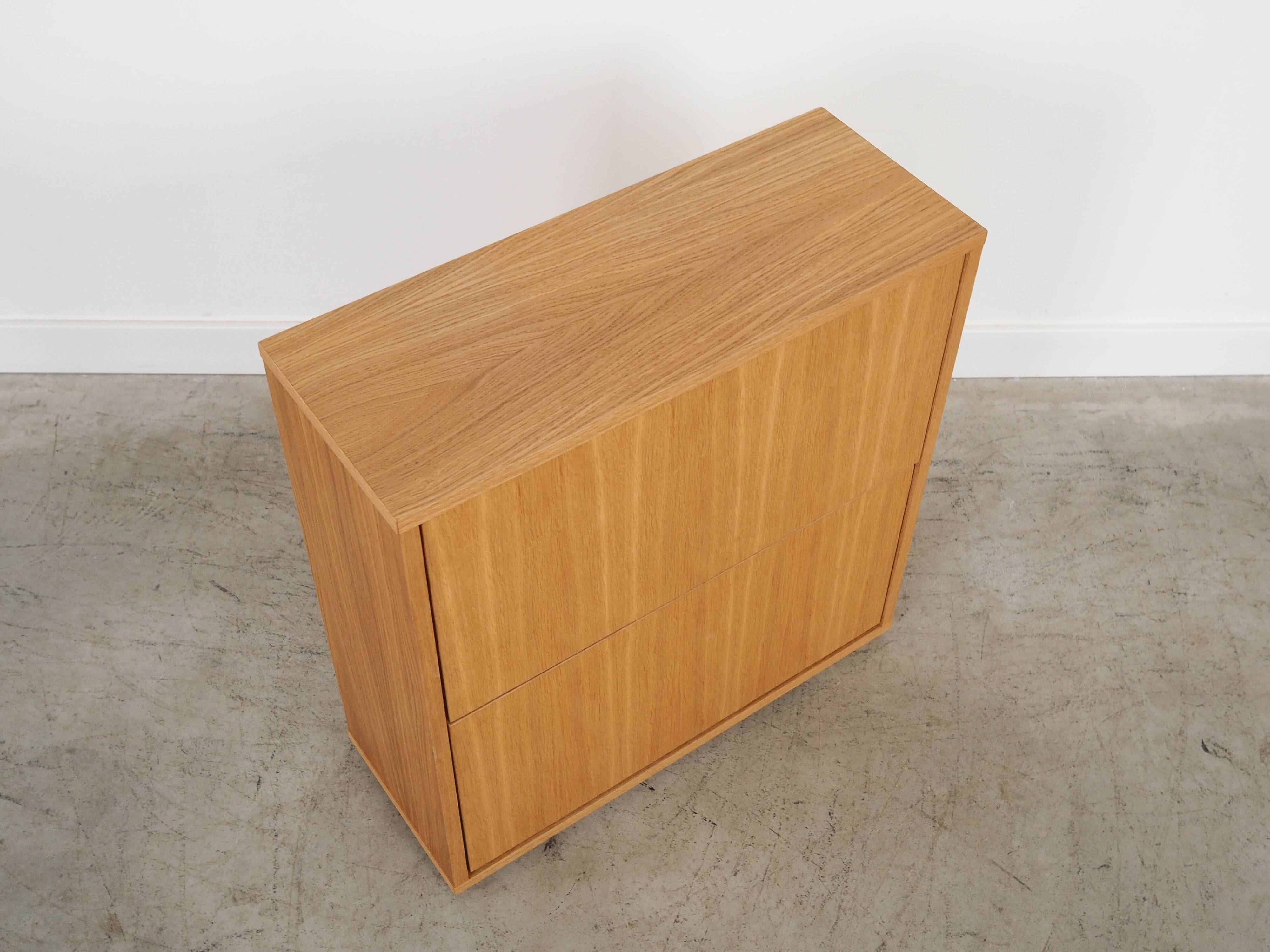 Oak shoe cabinet, Scandinavian design