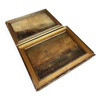 Pair of Delalieux marines