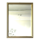 Miroir rectangulaire biseauté au cadre bicolore, Italie, 1960