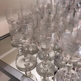 Set of glasses of different sizes
