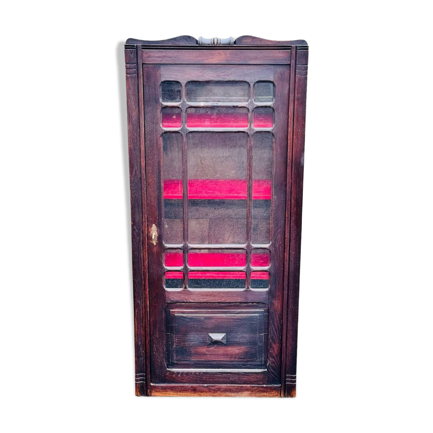 Parisian wardrobe, glass door