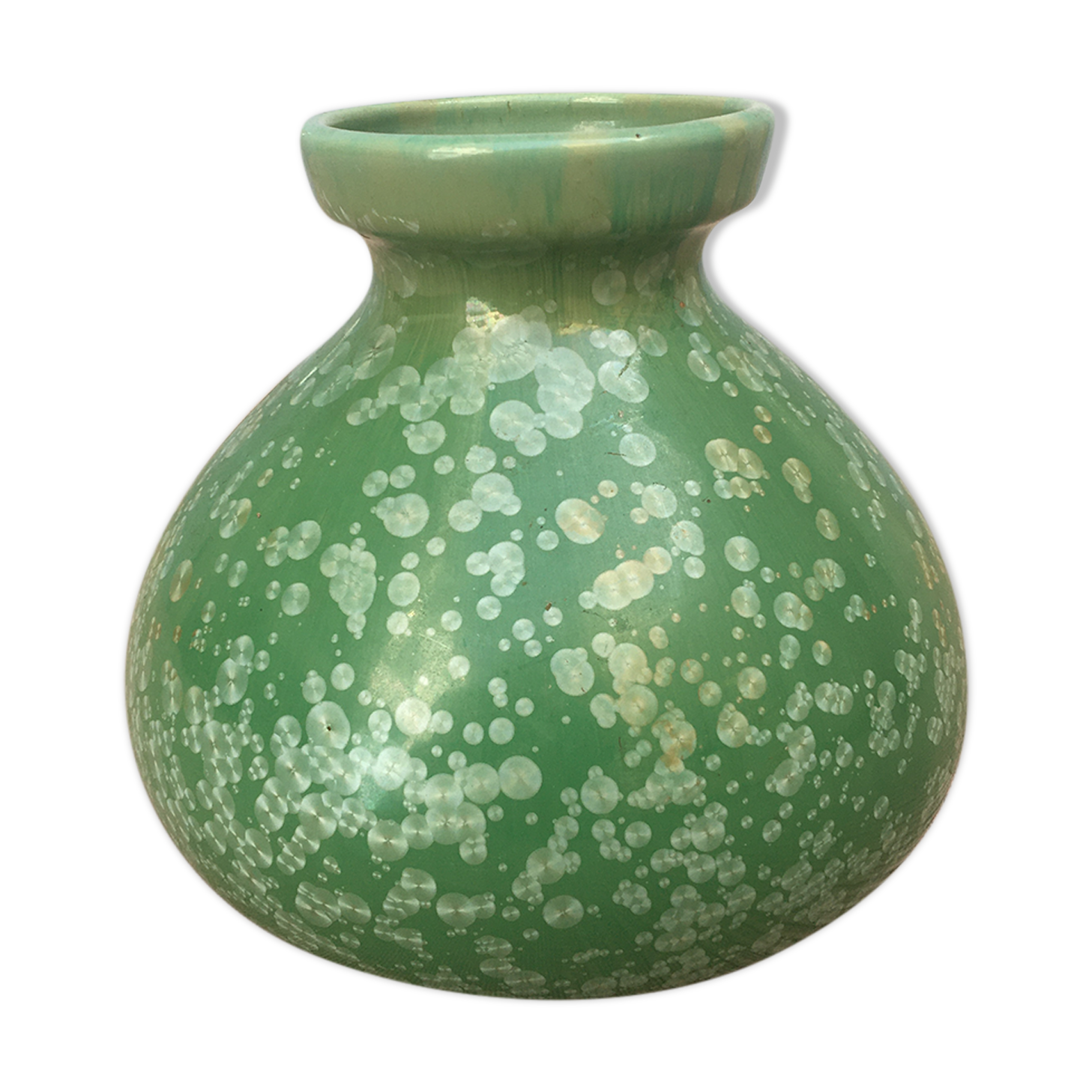 Vase céramique sarguemines vintage