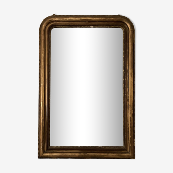 Ancien miroir doré Louis Philippe 130x85 cm