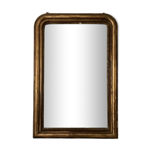 ancien miroir doré Louis