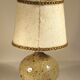 Lampe en grès et tissu  1970