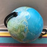 Ancien globe terrestre Tecnodidattica Orion 30 made in Italy vintage