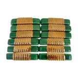 Set of 12 ceramic knife holders