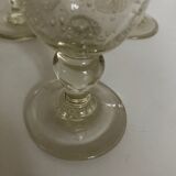 Set of 4 glasses of Biot 14cm