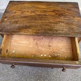 1960s Art Deco chest of drawers in dark wood