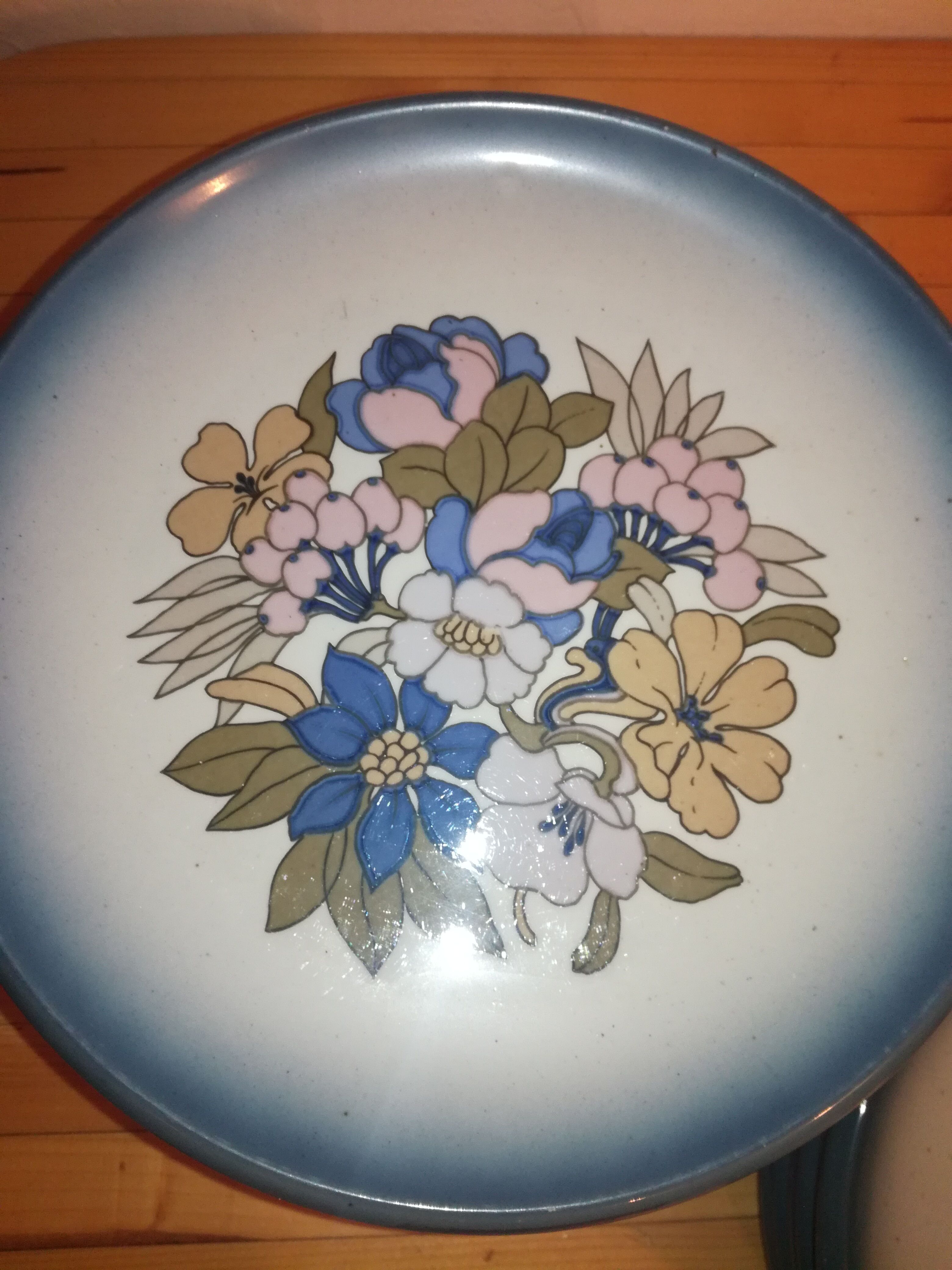 CreaTable, 23718, Serie Catania Eukalyptus, 12-teiliges Geschirrset Für 4 Personen, Teller Set Aus Steinzeug, Spülmaschinen- Und Mikrowellengeeignet, Made In Portugal, Grün