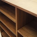 Walnut bookcase, Scandinavian design