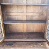 Renaissance oak library buffet from the 19th century.