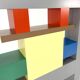Claustra / Shelf by Sottsass Associati for Esprit, 1985