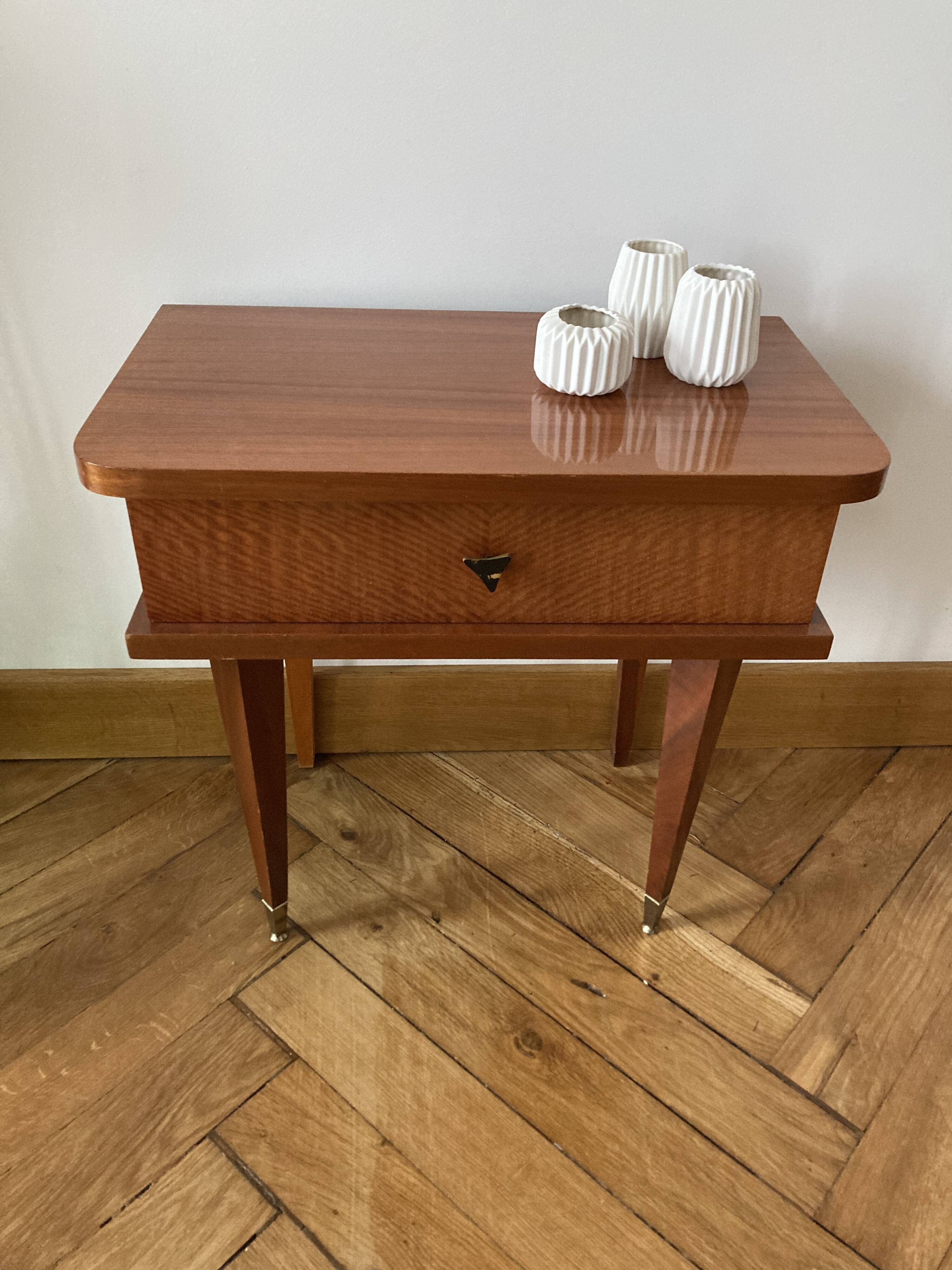 Scandinavian style bedside table