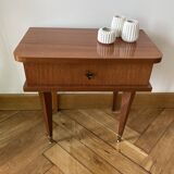 Scandinavian style bedside table