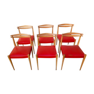 6 chairs 50-60