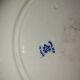 Blue Chinese Plate Creil & Montereau LM & Cie – Opaque Porcelain | Model R