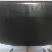 Paire de fauteuil en cuir de Raphael Raffel des années 70