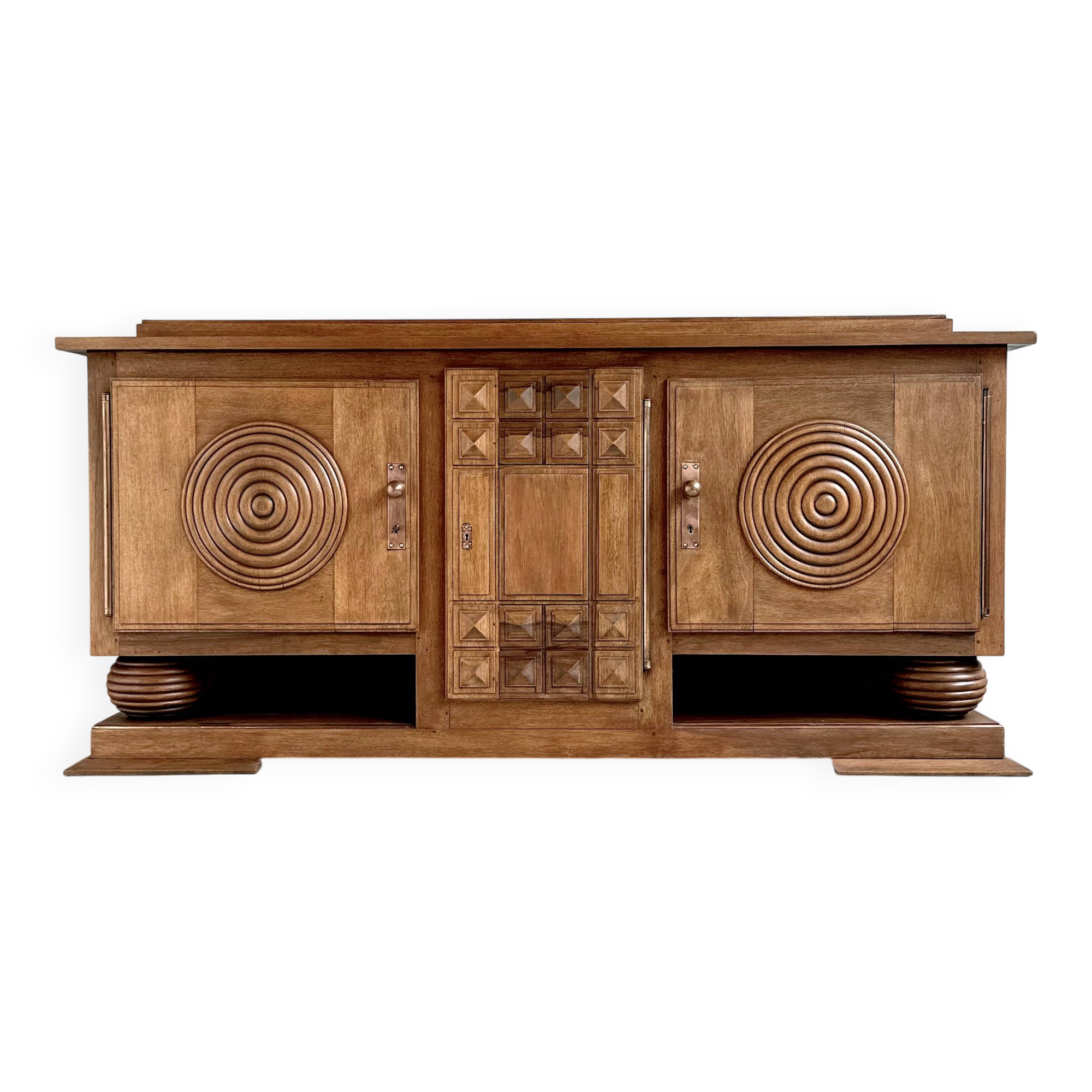 Art deco cabinet by charles dudouyt