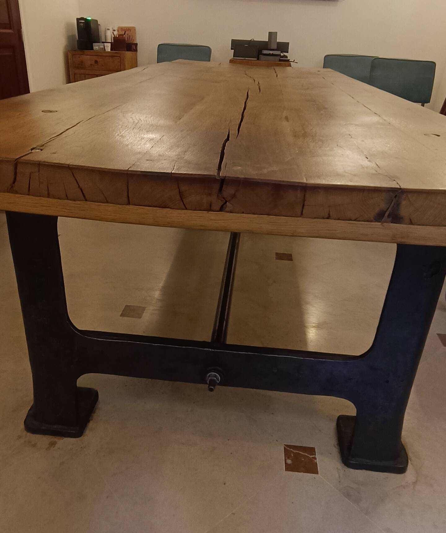 Grande table industrielle