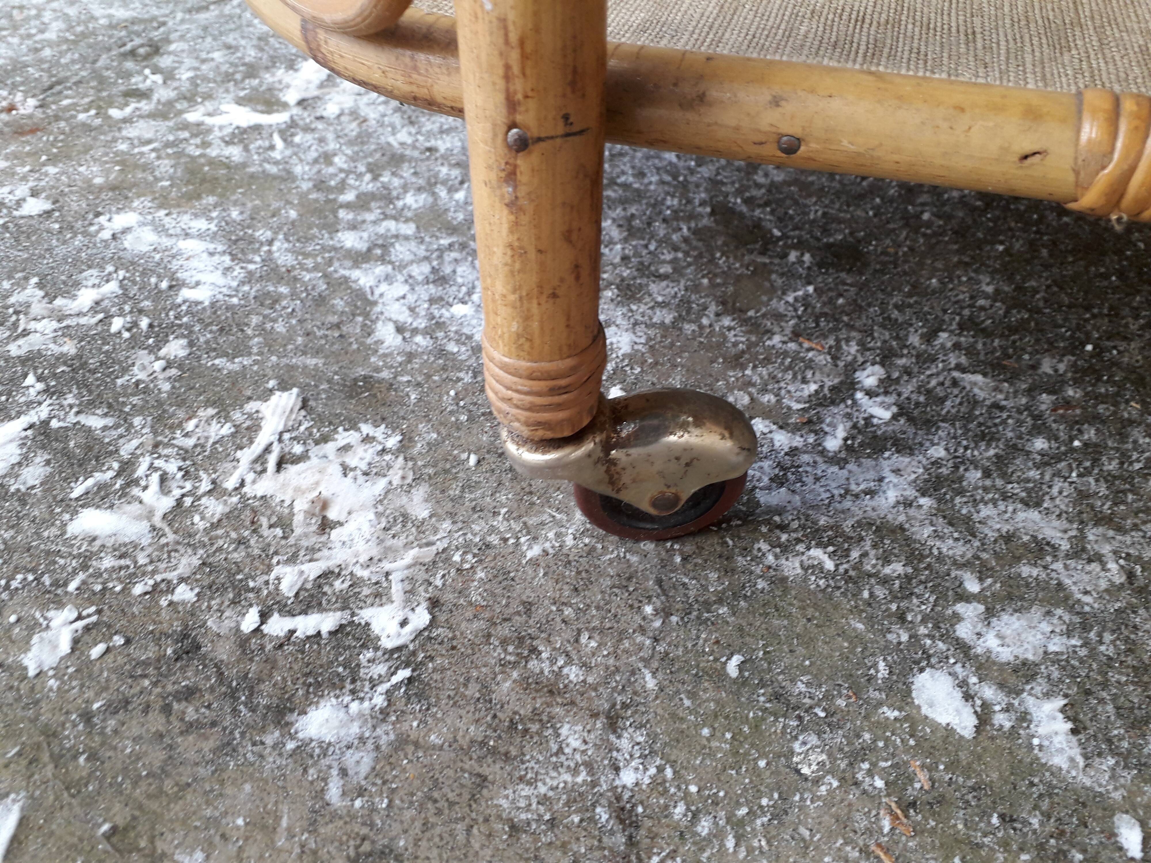 Rattan roller dessert