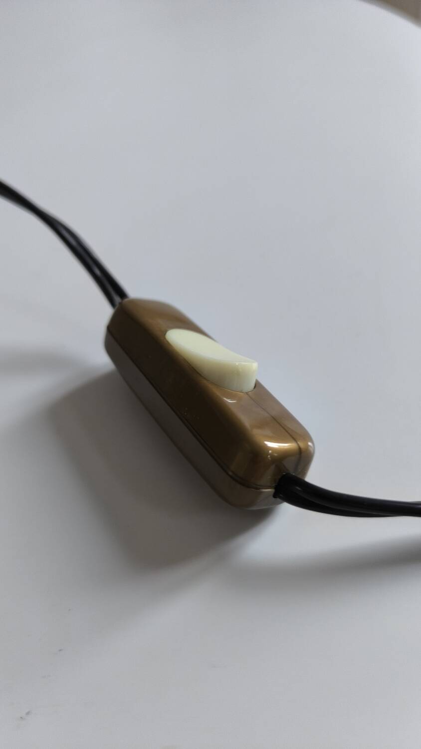 1950s turned wood table lamp