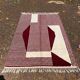 Handmade traditional Moroccan Berber rug size 2/3 m