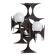 Brutalist wall lamp