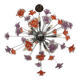 Murano Glass Flowers Italian Sputnik Candlestick
