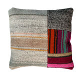 Housse de coussin kilim turc vintage 40 x 40 cm