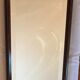 Miroir vertical en ronce de noyer 35x125cm