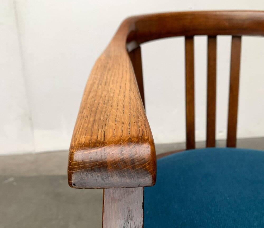 Art Deco hamburger office chair, 1930s