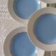Ensemble de 8 assiettes creuses modèle Excellence de L'amandinoise