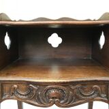 Table de chevet - Chêne - Style Louis XV - 19e siècle