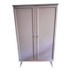 Armoire pieds compas rose mercerie