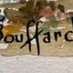 Watercolor painting "On the edge of the forest" signed MR Bouffard - mid 20th century