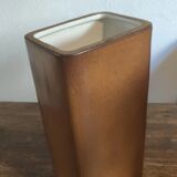 Jean payen large rectangular ceramic vase monogrammed 20th century