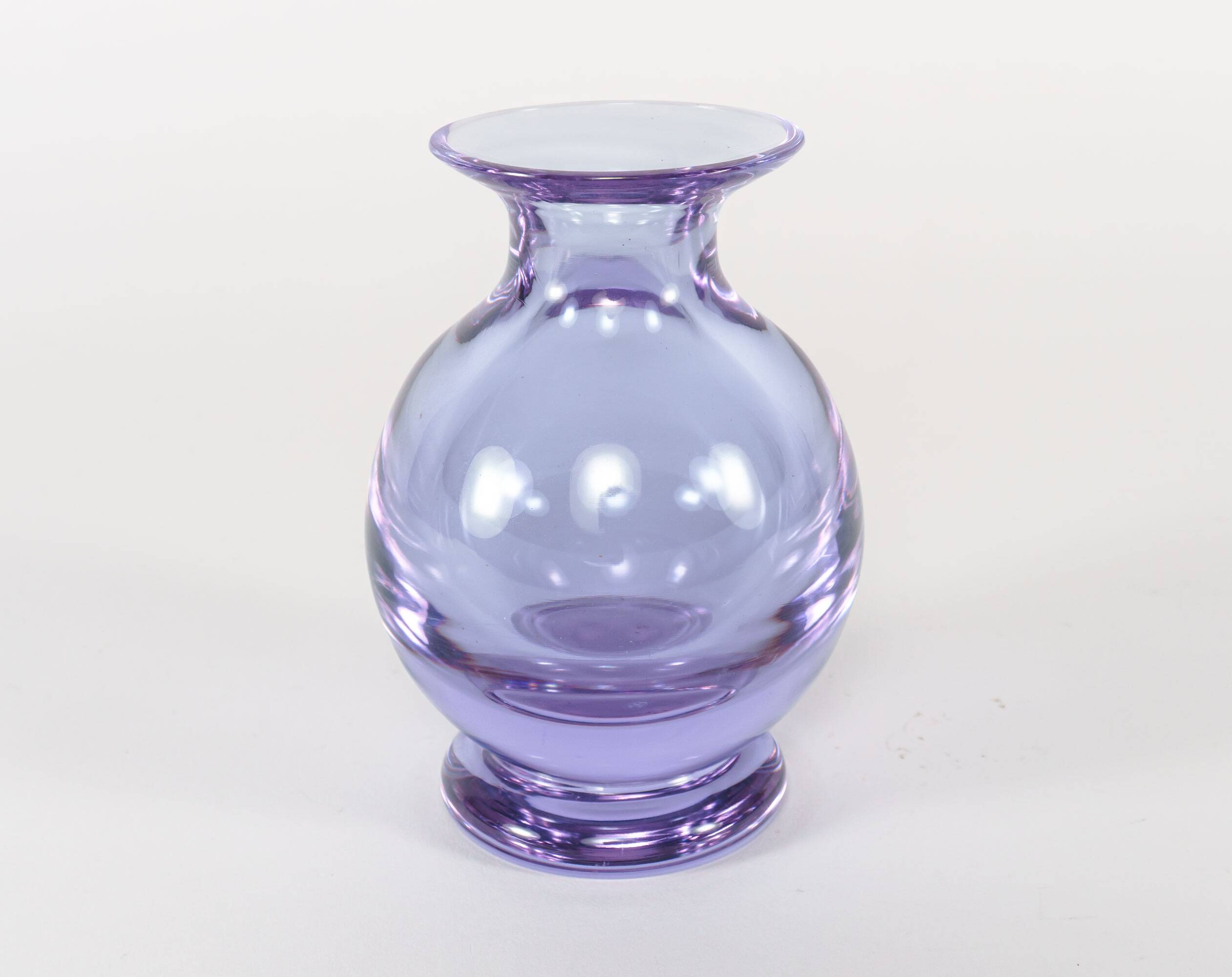 Paire de vases vintage Seguso Vetri d'Arte en verre de Murano néodyme des années 1970