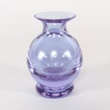 Paire de vases vintage Seguso Vetri d'Arte en verre de Murano néodyme des années 1970