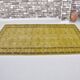 Tapis floral Oushak jaune