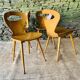 Set of 4 Baumann bistro chairs, Ant model