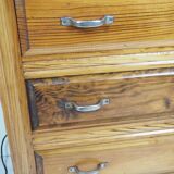 Commode bois 3 tiroirs