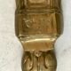 Pair of bronze castle appliques 55cm