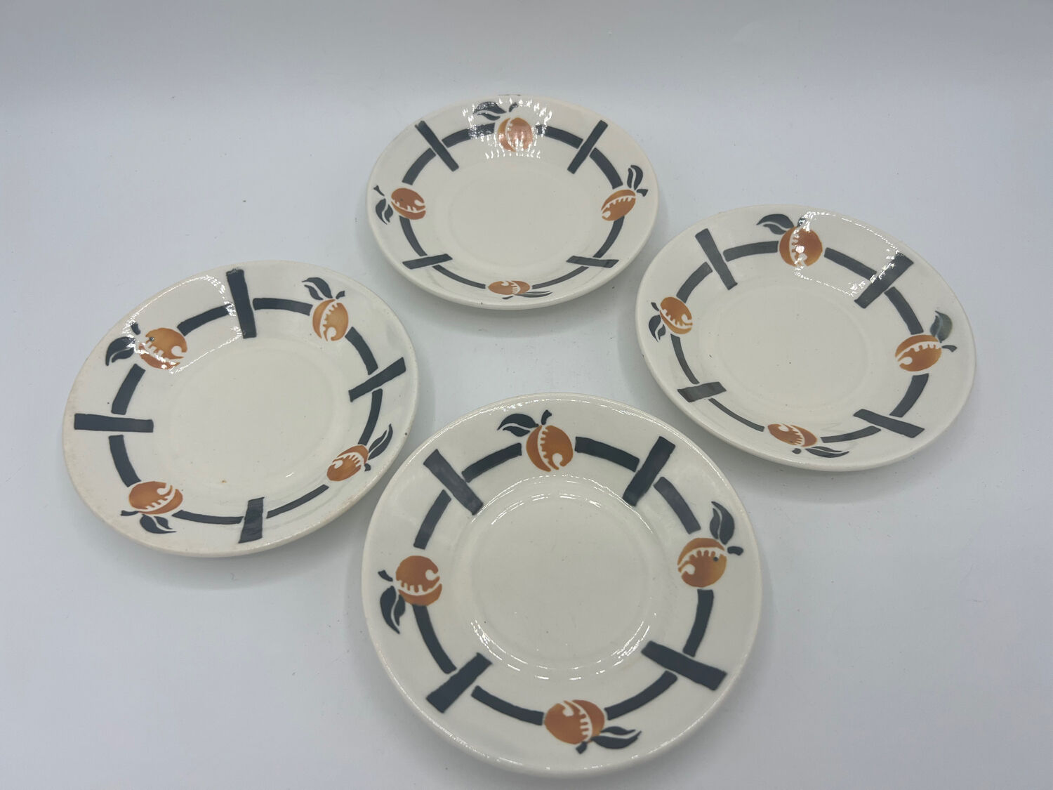 Set of 4 badonviller cups