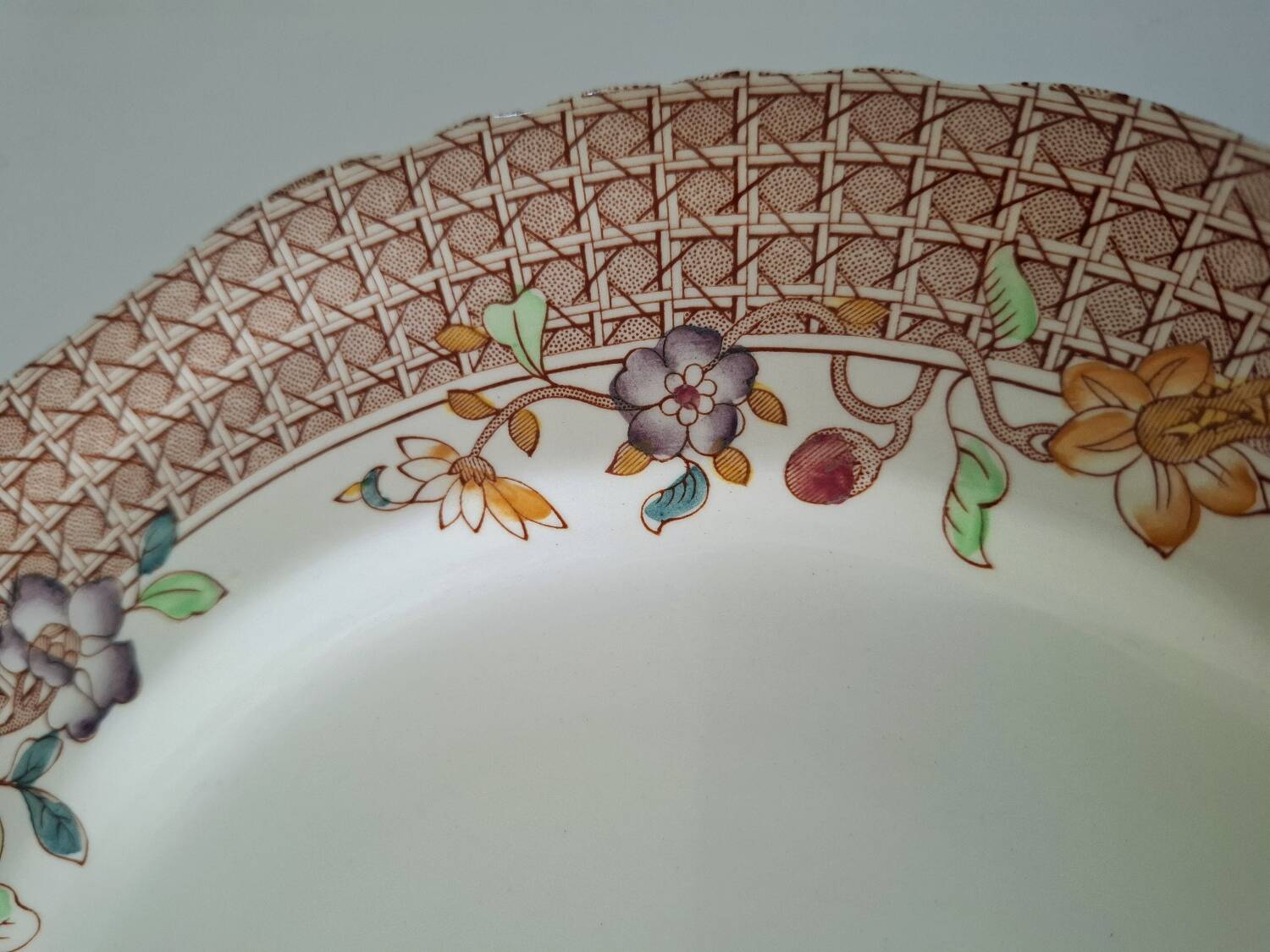 Manson's plates made in England vintage