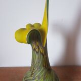 Glass paste vase
